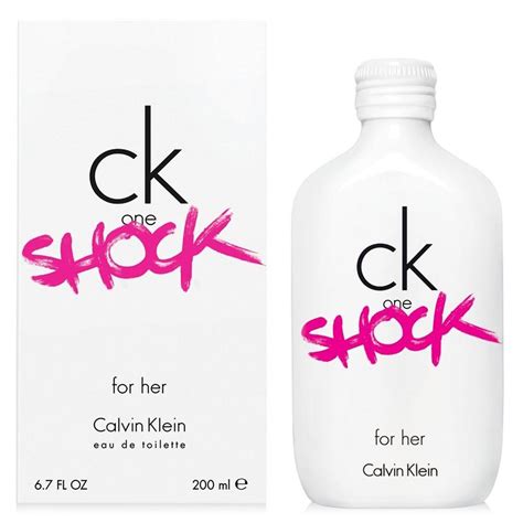 calvin klein one shock for her.